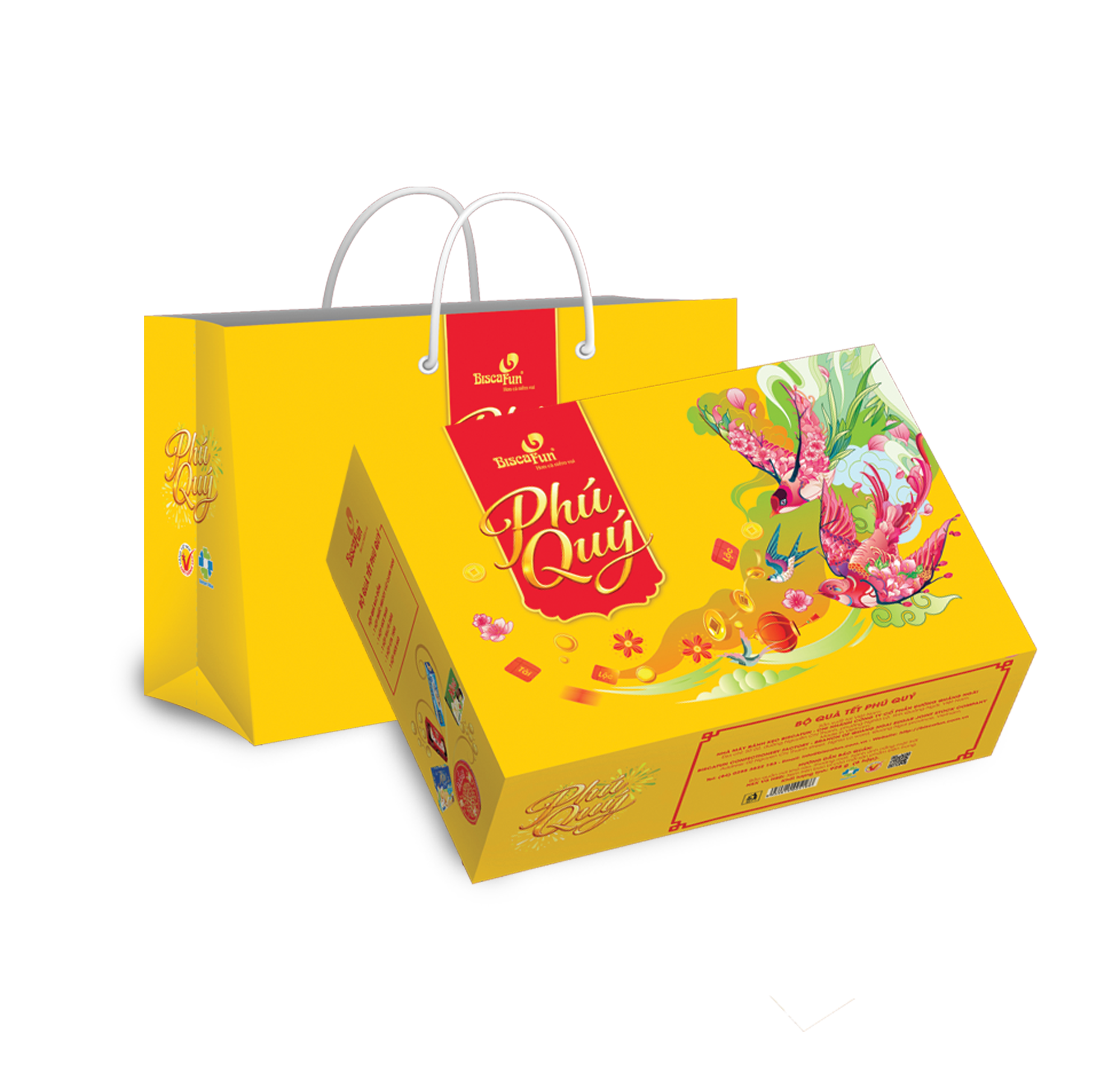 Hộp quà Phú Quý 946g - Vàng